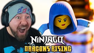 NEW MASTER OF WIND FIRST TIME WATCHING NINJAGO  Ninjago Dragons Rising Episode 5 REACTION [upl. by Bordy]