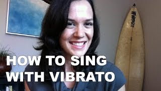 How to sing with vibrato  and why yours is taking a long time to develop [upl. by Elah]