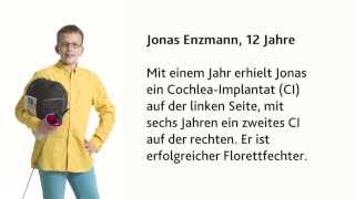 Erfahrungen mit dem CochleaImplantat  Jonas Enzmann [upl. by Vernier]