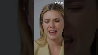 Elizabeth Olsen breaks down a disturbing scene from loveanddeath for Meghann Fahy [upl. by Giwdul992]