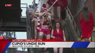 Cupids Undie Run taking place this Saturday [upl. by Ja]