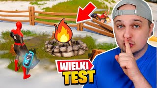 🔥CO SIĘ STANIE GDY ZROBIĘ TO Z BECZKĄ OSŁONY Wielki Test w Fortnite [upl. by Polly526]