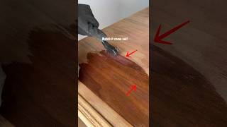 Use this to get out paint in wood grain furnitureflip furniturerestoration diyfurniture [upl. by Enylcaj]