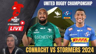 Connacht vs Stormers United Rugby Championship 2024 Live Commentary [upl. by Nisbet]