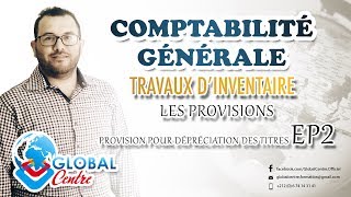 Provision pour dépréciation des titres  EP 2 [upl. by Laurens]