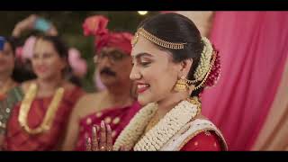 Wedding Highlights GSB Konkani Traditional ceremony Anjana  Adithya Indian Wedding [upl. by Eelatsyrc691]