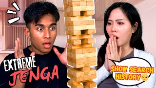 WHO WILL BE THE ULTIMATE LOSER  ​【 EXTREME JENGA CHALLENGE 】 davidmatthew [upl. by Barty316]