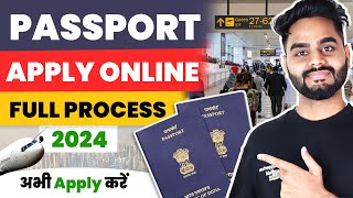 Passport Apply Online 2024  How to apply for Passport online Passport Kaise banaye अभी अप्लाई करें [upl. by Bastien]