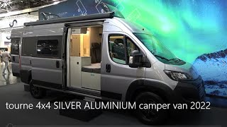 tourne 4x4 SILVER ALUMINIUM camper van 2022 [upl. by Zedecrem]