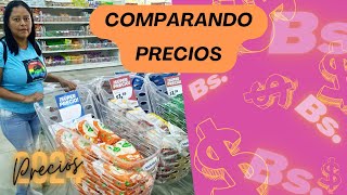 COMPARANDO precios de SUPERMERCADOS en VENEZUELA precios actuales 2024 [upl. by Llamaj]