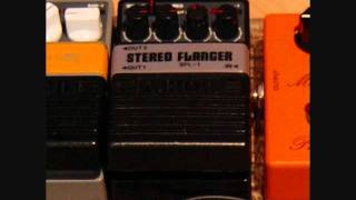 Chorus tones with Arion SFL1 Stereo Flanger [upl. by Krystin]