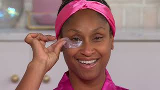 BeautyBio Bright Eye Gels 30 ct The Pout Lip Headband AutoDelivery on QVC [upl. by Renner]