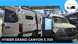 Hymer Grand Canyon S 700 Offroad I Caravan Salon 2024 I MoMa Camp [upl. by Ahseetal]