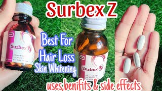 HowTo Use Surbex Z  Stop Hair Fall Benefits amp Side Effects MissSkincare007 multivitamin [upl. by Laina]