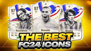 EAFC 24  THE BEST META ICONS RIGHT NOW [upl. by Ailasor619]