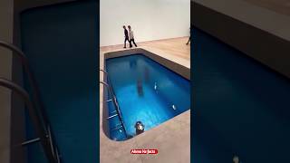 The Secret Behind the Dry Swimming Pool 🏊‍♀️ No Water Insidefacts trending [upl. by Ennair]