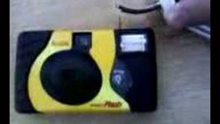 Disposable camera stun gun [upl. by Ahseel378]