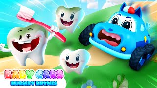 Where Are My Teeth Song ☹️My Teeth Got Lost 🦷 Good Habits Song For Kids  Baby Cars Nursery Rhymes [upl. by Ammadas]