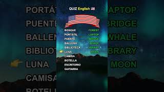 Pon a prueba tu vocabulario en ingles inglés cursodeingles inglesonline inglesonlinegratis [upl. by Ashil]