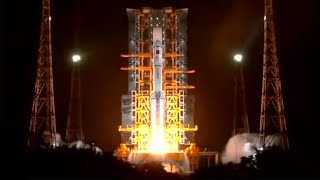 Rocket carrying Tianzhou6 cargo spacecraft blasts off [upl. by Madonia]