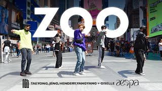 KPOP IN PUBLIC NYC NCT x aespa  ZOO Dance Cover by HARU [upl. by Lleon436]