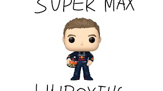 Max Verstappen with The Helmet F1 Funko Pop Unboxing [upl. by Yadsendew]