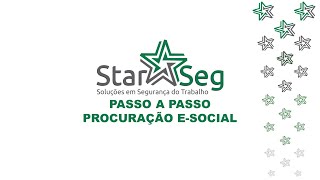 Procuração esocial [upl. by Kotz]