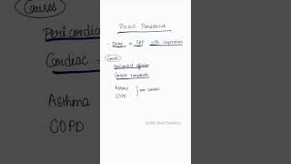 Pulsus Paradoxus  neet revision video medical pulse neet [upl. by Eckblad]