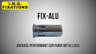 FIXALU  Fixation pour paroi métallique [upl. by Idoux]