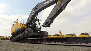 Heavy Haul TV Volvo EC300EL 66640 LBs Pennsylvania to Quebec Part 1 [upl. by Ennaeed]