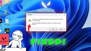This version of Vanguard requires Secure Boot to be enabled in order to play Valorant SOLVED [upl. by Kilbride12]