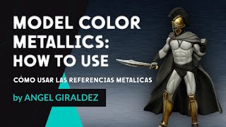 🇺🇸🇬🇧🇪🇸 How to use NEW MODEL COLOR METALLICS  Cómo usar NUEVOS METALICOS MODEL COLOR ⚙️✨🖌️ [upl. by Kassaraba220]