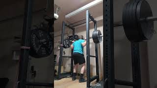 Current bench squat and deadlift GarageGymCompetition [upl. by Kcerb]