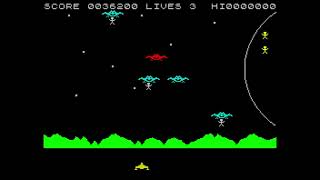 ZX Spectrum  Galactic Abductors 75120 [upl. by Kiel]