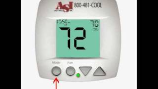 Thermostat Model 1050  System Operation [upl. by Elyl]