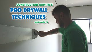 Drywall Crew Taping Ceilings amp Walls Fast [upl. by Noguchi]