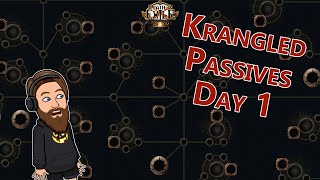 Scouting Passive Tree on Ranger Duelist amp Templar  Krangled Passives Day 1  Path of Exile 320 [upl. by Iey171]