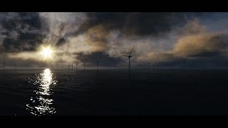 Offshore windpark timelapse made with Blender [upl. by Migeon]