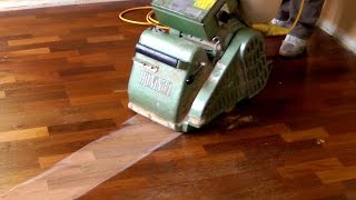 Sanding and Refinishing Hardwood Floors step by step [upl. by Boys]