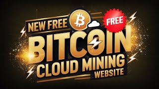 New Free Cloud Mining Website  New Free Bitcoin Cloud Mining Website  FREE BTC MINING SITE [upl. by Leciram]