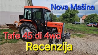 Tafe 45 DI 4WD RECENZIJA [upl. by Billmyre681]