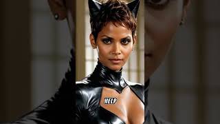 quot😱 Halle Berrys Catwoman Costume Secrets Revealed 🖤👠💥quot [upl. by Borchert742]