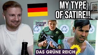 Reaction To Browser Ballett  Das Grüne Reich German Satire [upl. by Whittemore]