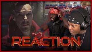 SPIDERMAN NO WAY HOME  Official Trailer Reaction [upl. by Sinclare785]