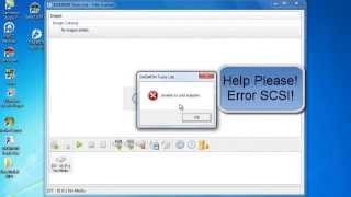 ERROR Add SCSI Daemon Tools Lite [upl. by Cod]