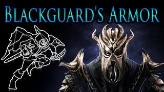 Skyrim Dragonborn  Blackguards Armor [upl. by Tedda]