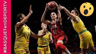 Top Ten  Diez mejores jugadas  Mundial de Basquet femenino  España 2018  BASQUETenDEPORTV [upl. by Kaazi]