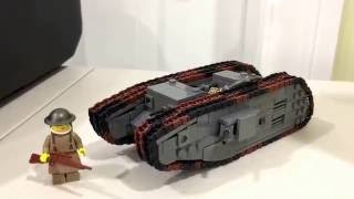 Lego WW1 Mark V Tank [upl. by Anoiek]