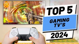 Top 5 BEST Gaming TVs of 2024 [upl. by Siriso8]