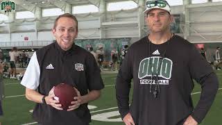 2024 Ohio Football Fall Camp Offensive Preview with Coach Brian Smith [upl. by Enahpets420]